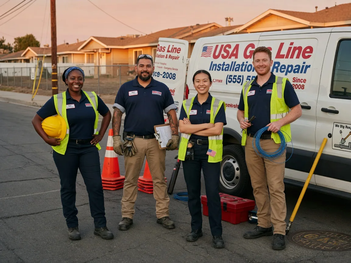 Gas Line Installation company in Gordonville, TX